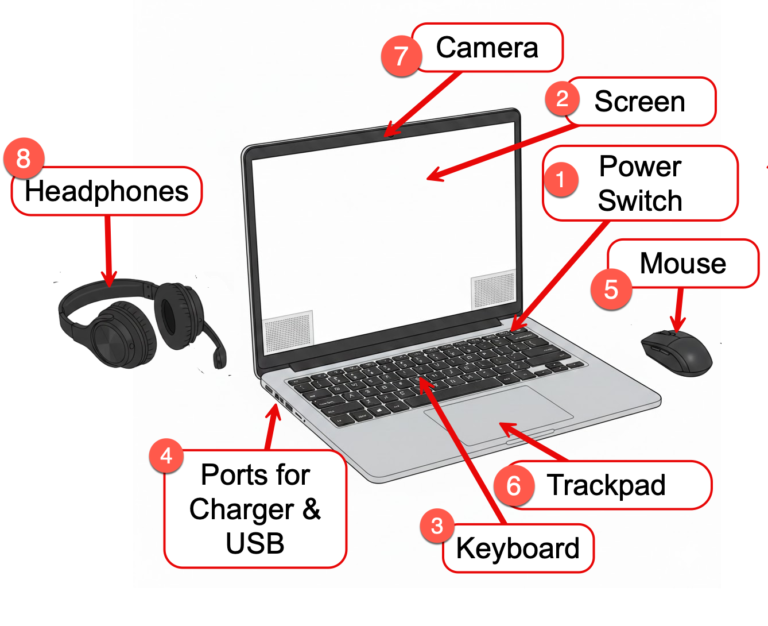 The Parts of your Laptop